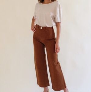 Jesse Kamm High Rise Brown Jeans